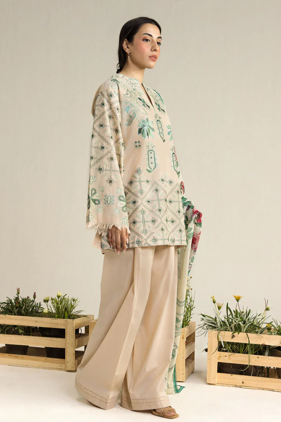 COCO BY ZARA SHAHJAHAN LAWN VOL 2 '26 - UNSTITCHED SOREN-9B