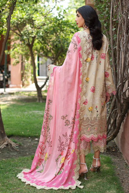 Charizma - Combination Embroidered Lawn Collection 2025 Vol-04 - CCS4-19