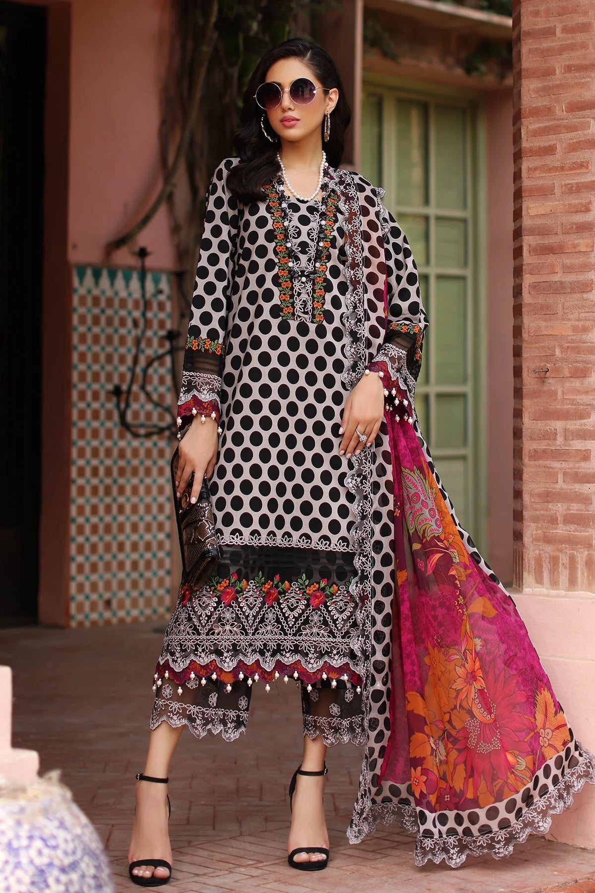 Charizma - Combination Embroidered Lawn Collection 2025 Vol-04 - CCS4-21