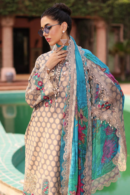 Charizma - Combination Embroidered Lawn Collection 2025 Vol-04 - CCS4-22