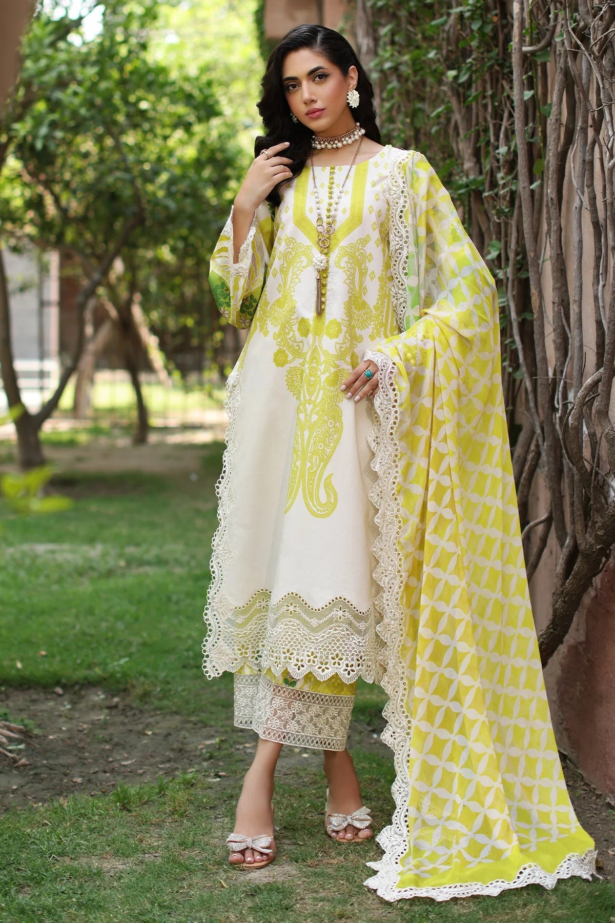 Charizma - Combination Embroidered Lawn Collection 2025 Vol-04 - CCS4-24