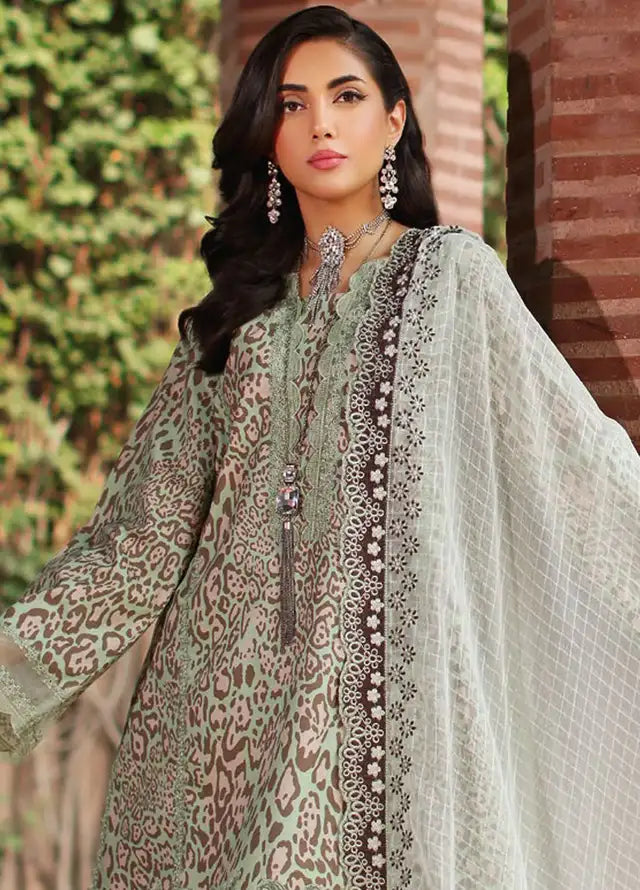 Charizma - Combination Embroidered Lawn Collection 2025 Vol-04 - CCS4-26