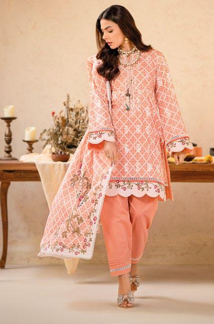 Gul Ahmed Lawn 2024 | Essential | CL-42015