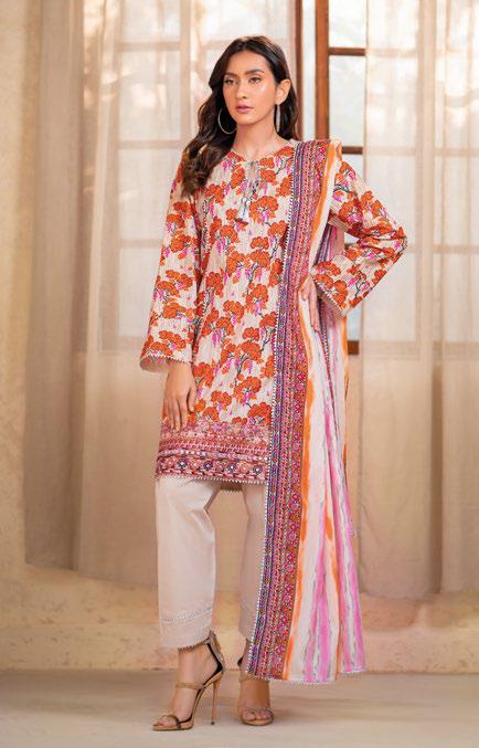 Gul Ahmed Lawn 2024 | Essential | CL-42134