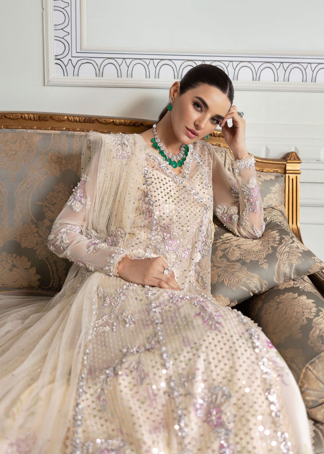 Crimson X Saira Shakira Unstitched Wedding Collection - CW24-D4