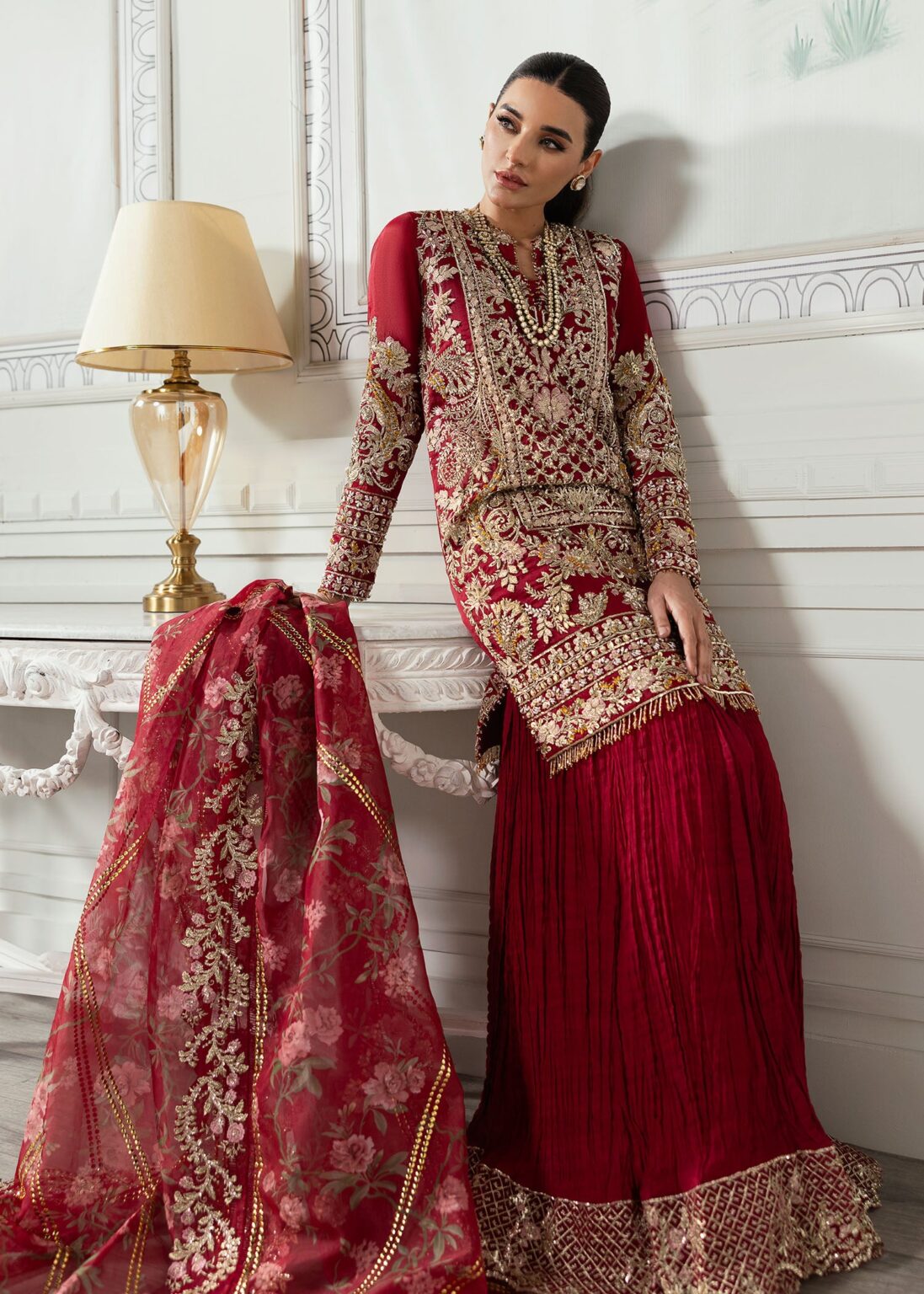 Crimson X Saira Shakira Unstitched Wedding Collection - CW24-D7