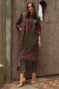 CHARIZMA C PRINT UNSTITCHED LINEN V1 COLLECTION'26| D5