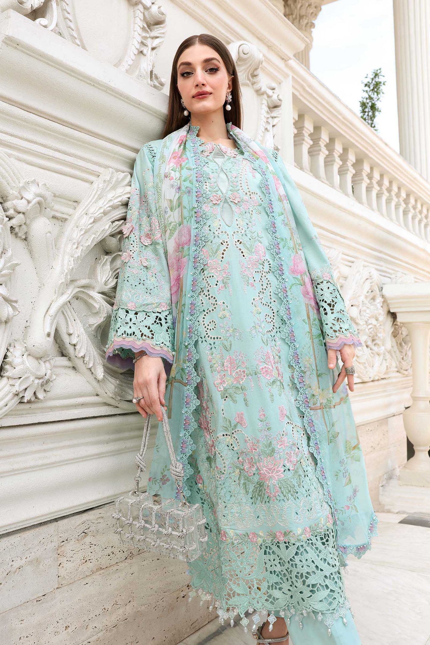 MARIA B LAWN EID EDIT'26 UNSTITCHED - D15