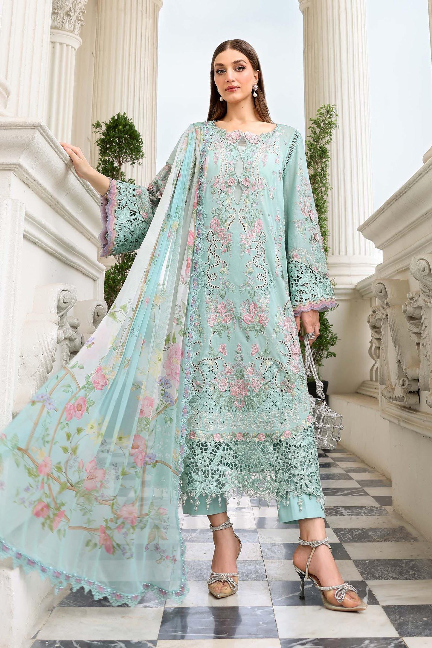 MARIA B LAWN EID EDIT'26 UNSTITCHED - D15