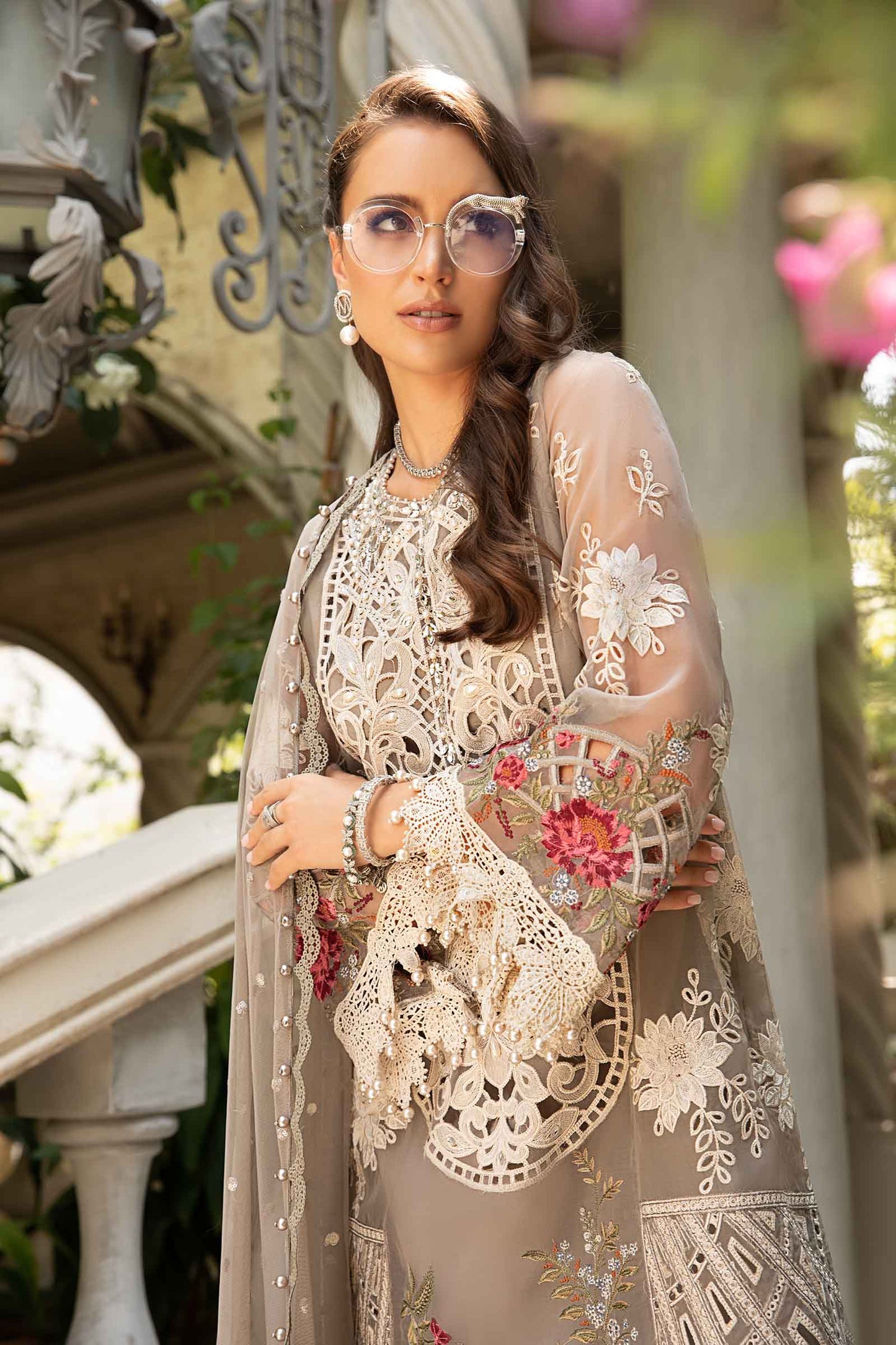 Maria B Lawn Collection 2024 – 3 PIECE - UNSTITCHED SUIT | EID LAWN-24-01