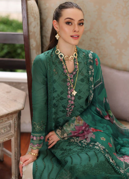 Noor By Saadia Asad Luxury Chikankari Lawn 2024 | NSA24C D-4A