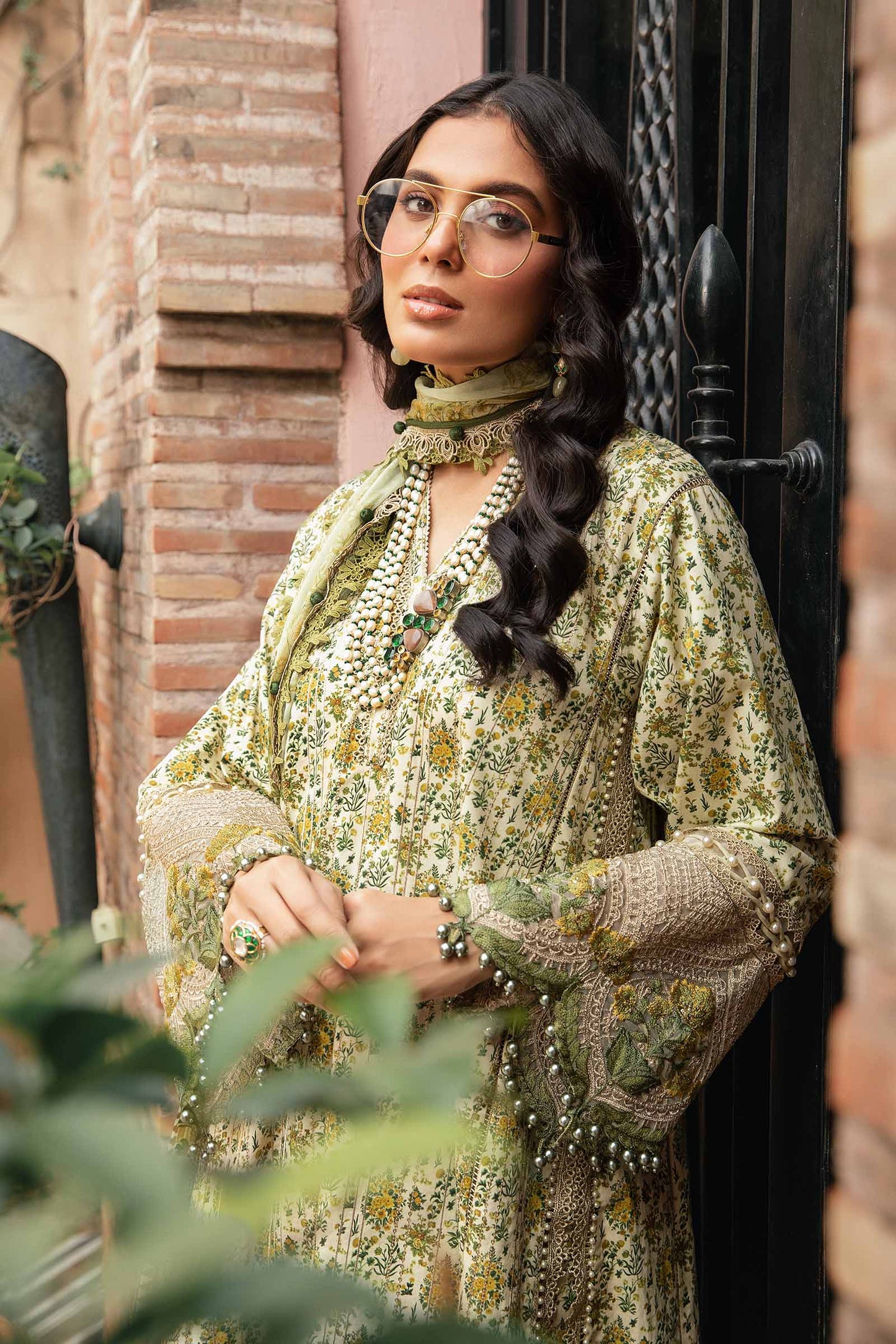 Maria B M.Print Collection 2024 – 3 Piece Unstitched Printed Suit | MPT-2207-A