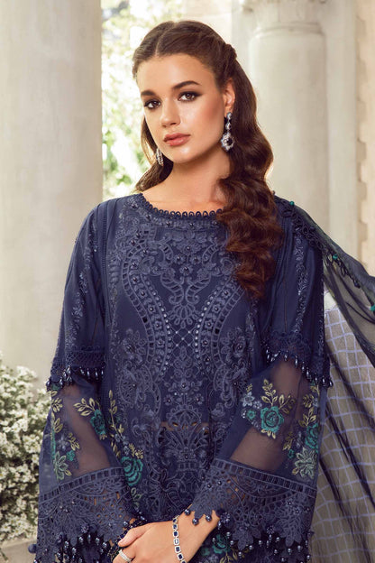 Maria B Lawn Collection 2024 – 3 PIECE - UNSTITCHED SUIT | EID LAWN-24-09