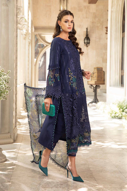 Maria B Lawn Collection 2024 – 3 PIECE - UNSTITCHED SUIT | EID LAWN-24-09