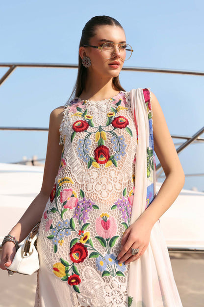 MARIA B LUXURY LAWN UNSTITCHED'26 | 10A