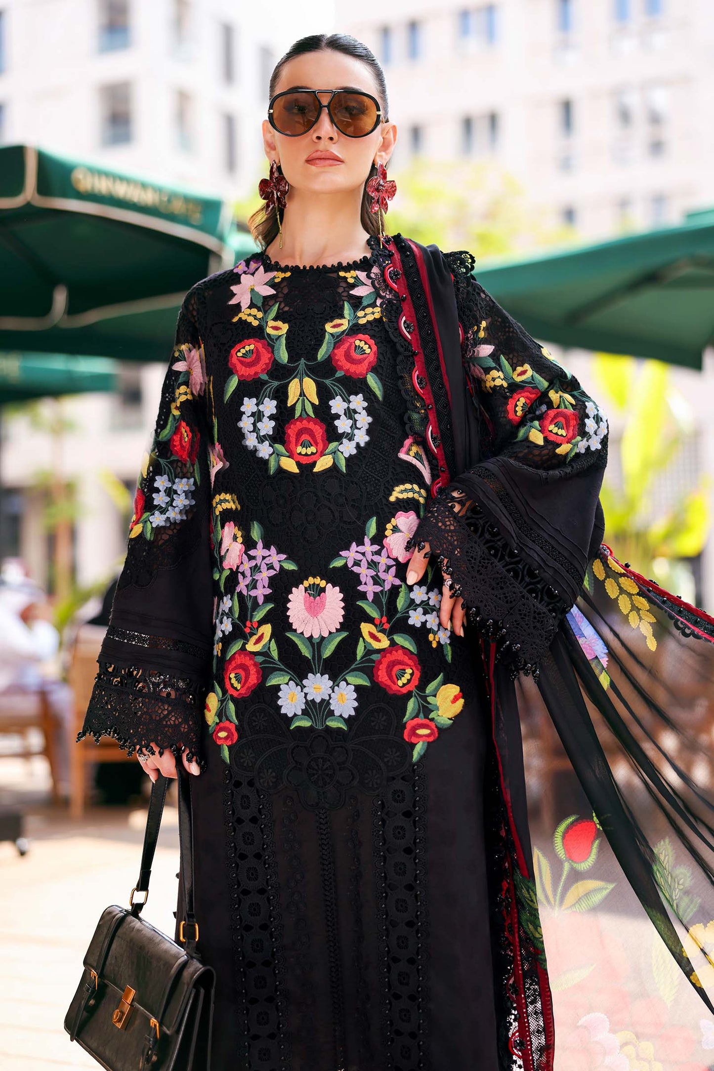 MARIA B LUXURY LAWN UNSTITCHED'26 | 10B