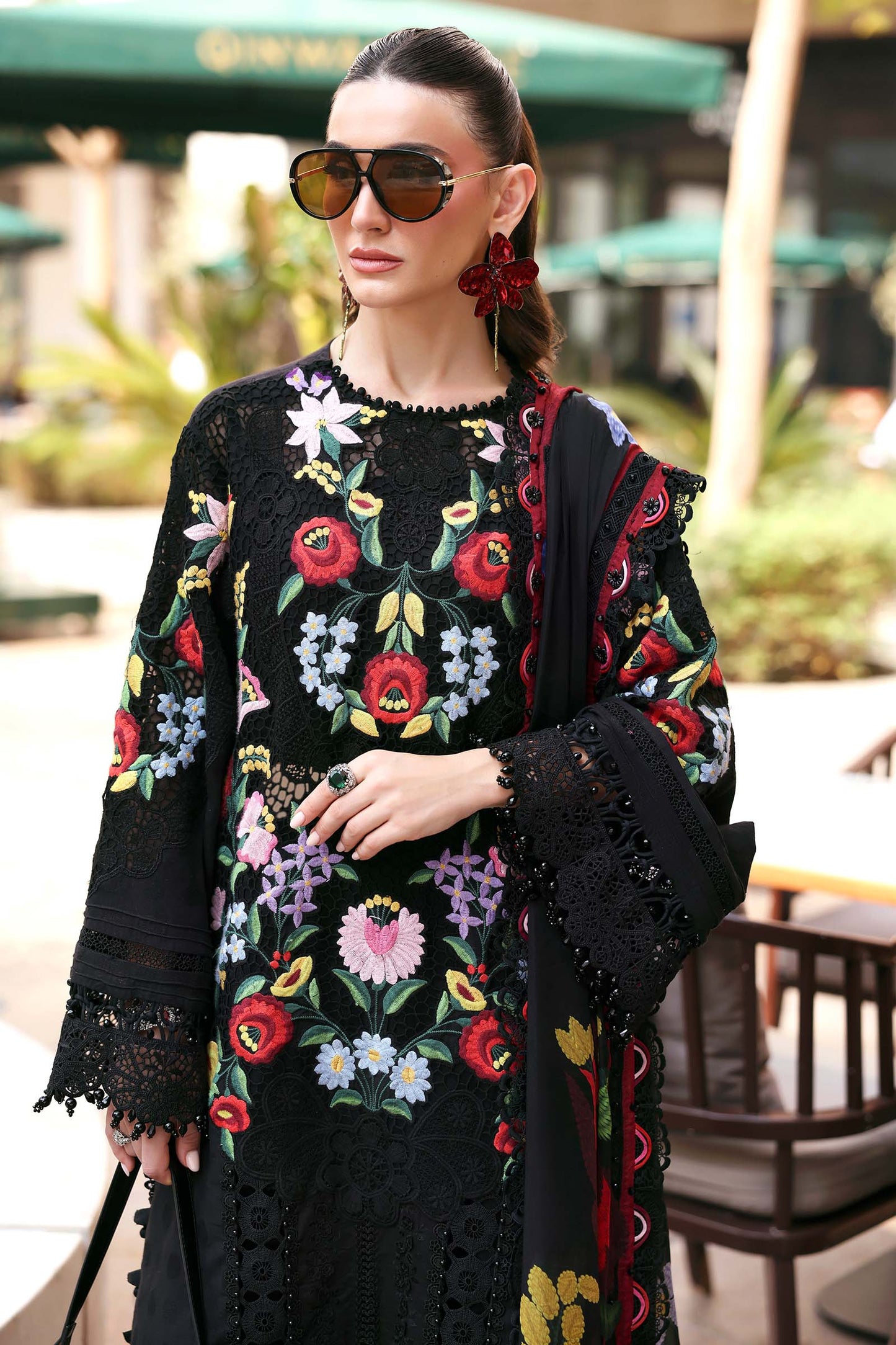 MARIA B LUXURY LAWN UNSTITCHED'26 | 10B