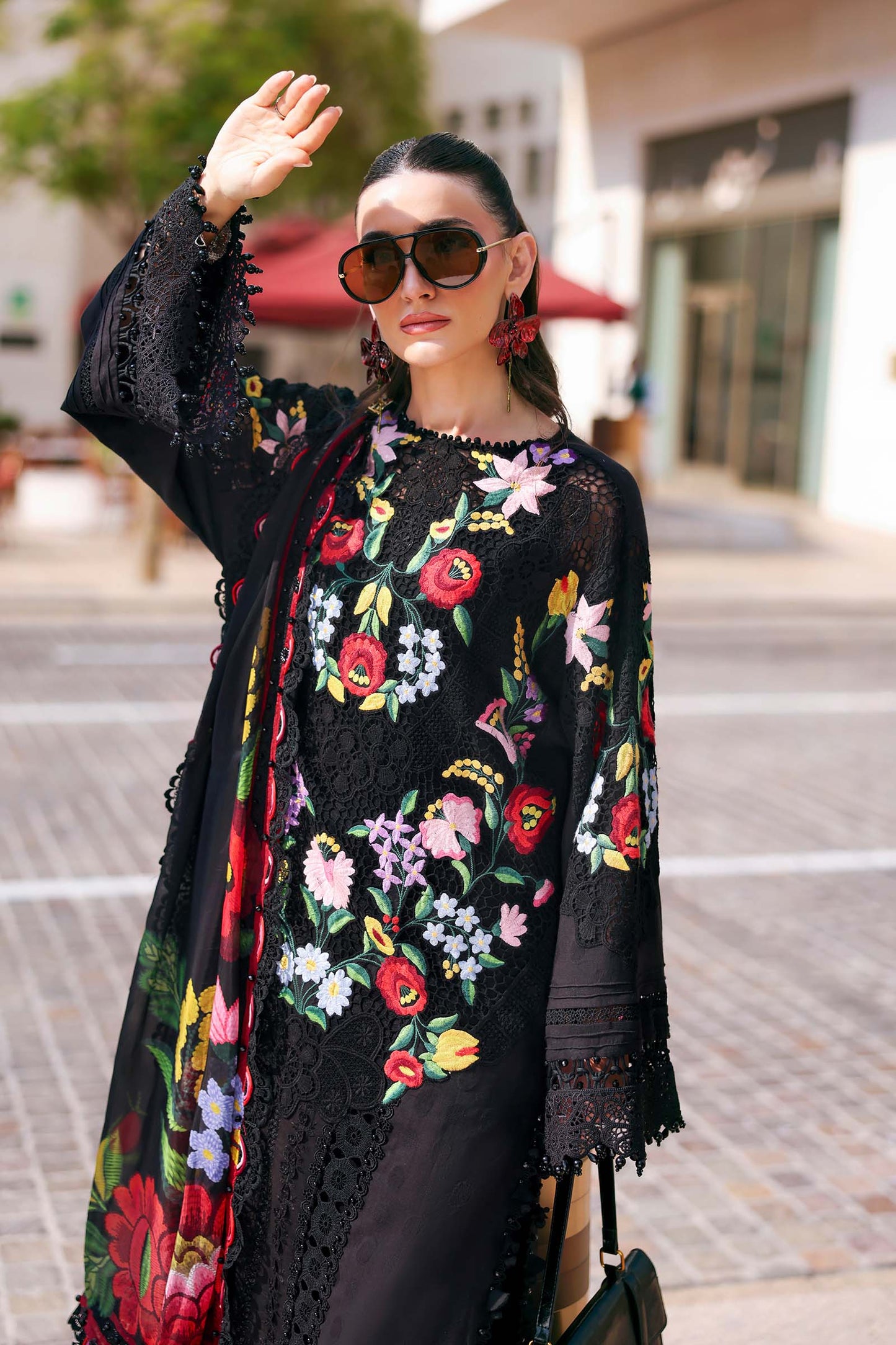 MARIA B LUXURY LAWN UNSTITCHED'26 | 10B
