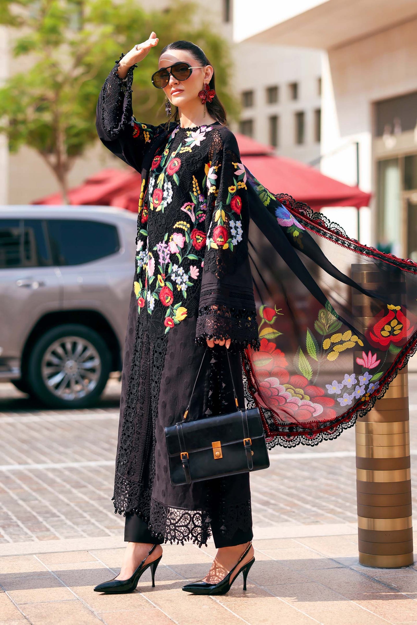 MARIA B LUXURY LAWN UNSTITCHED'26 | 10B