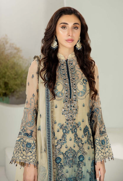 Adan's Libas Alyana Luxury Unstitched Chiffon Collection 2024 – 4000