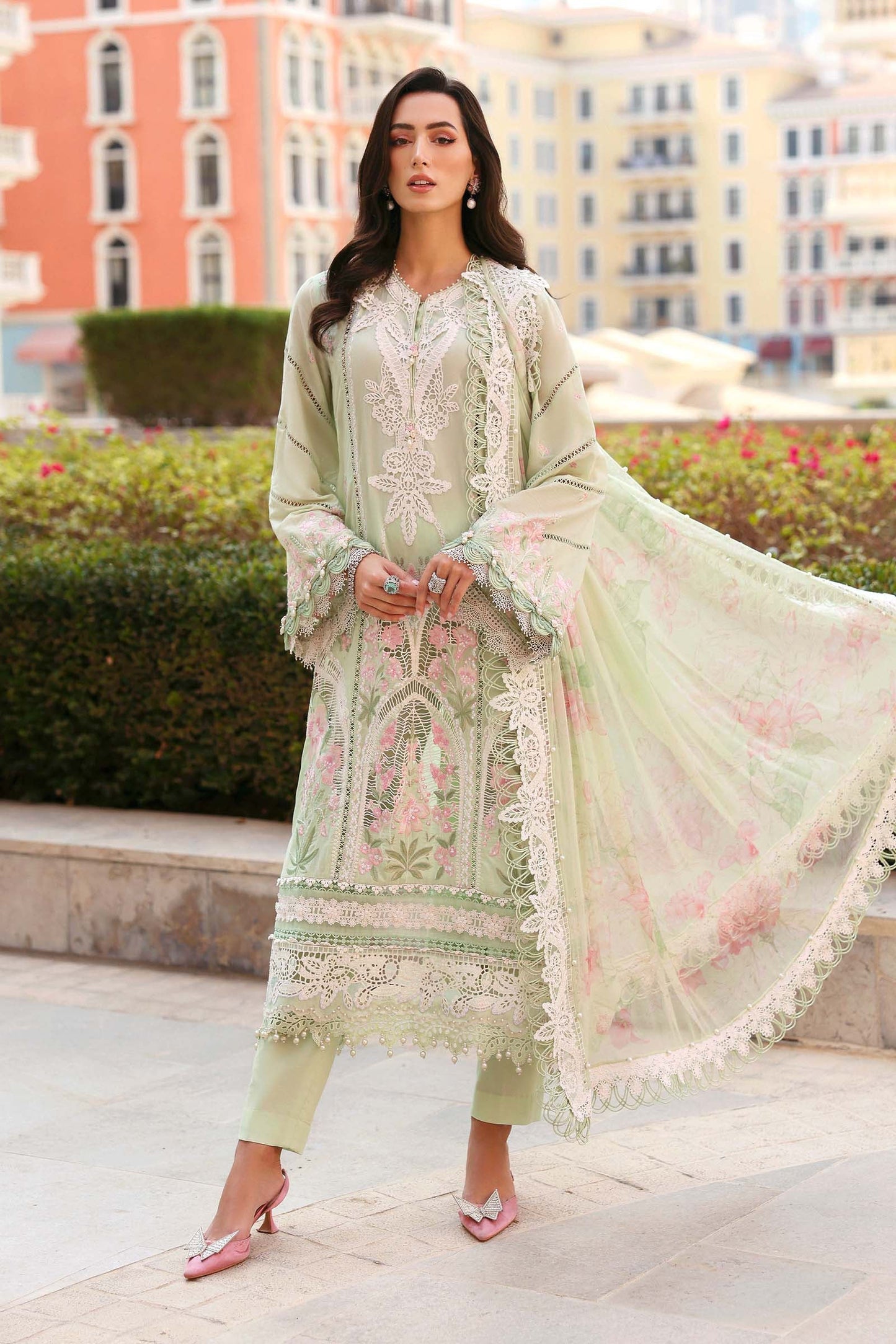 MARIA B LUXURY LAWN UNSTITCHED'26 | 11A