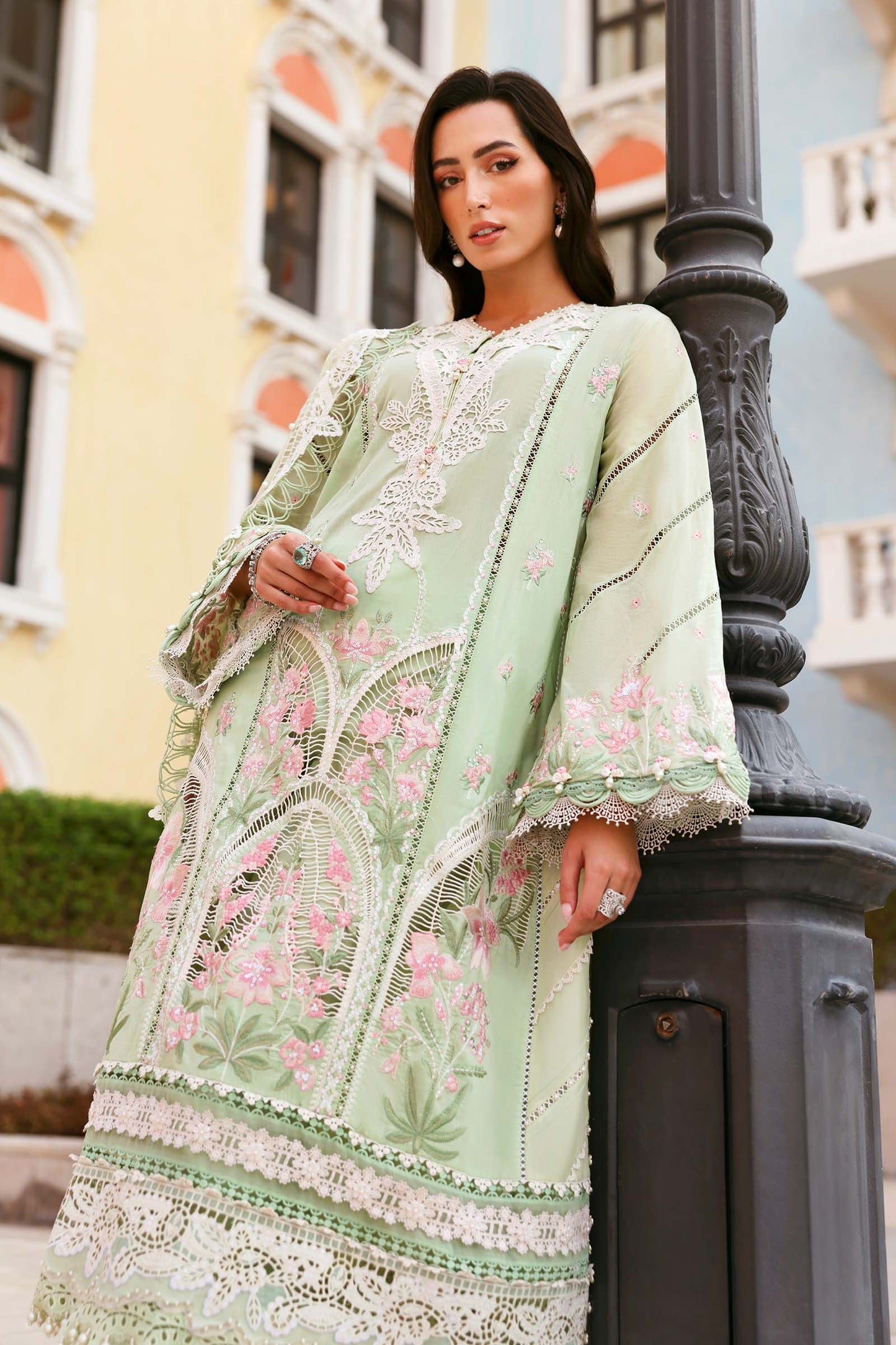 MARIA B LUXURY LAWN UNSTITCHED'26 | 11A
