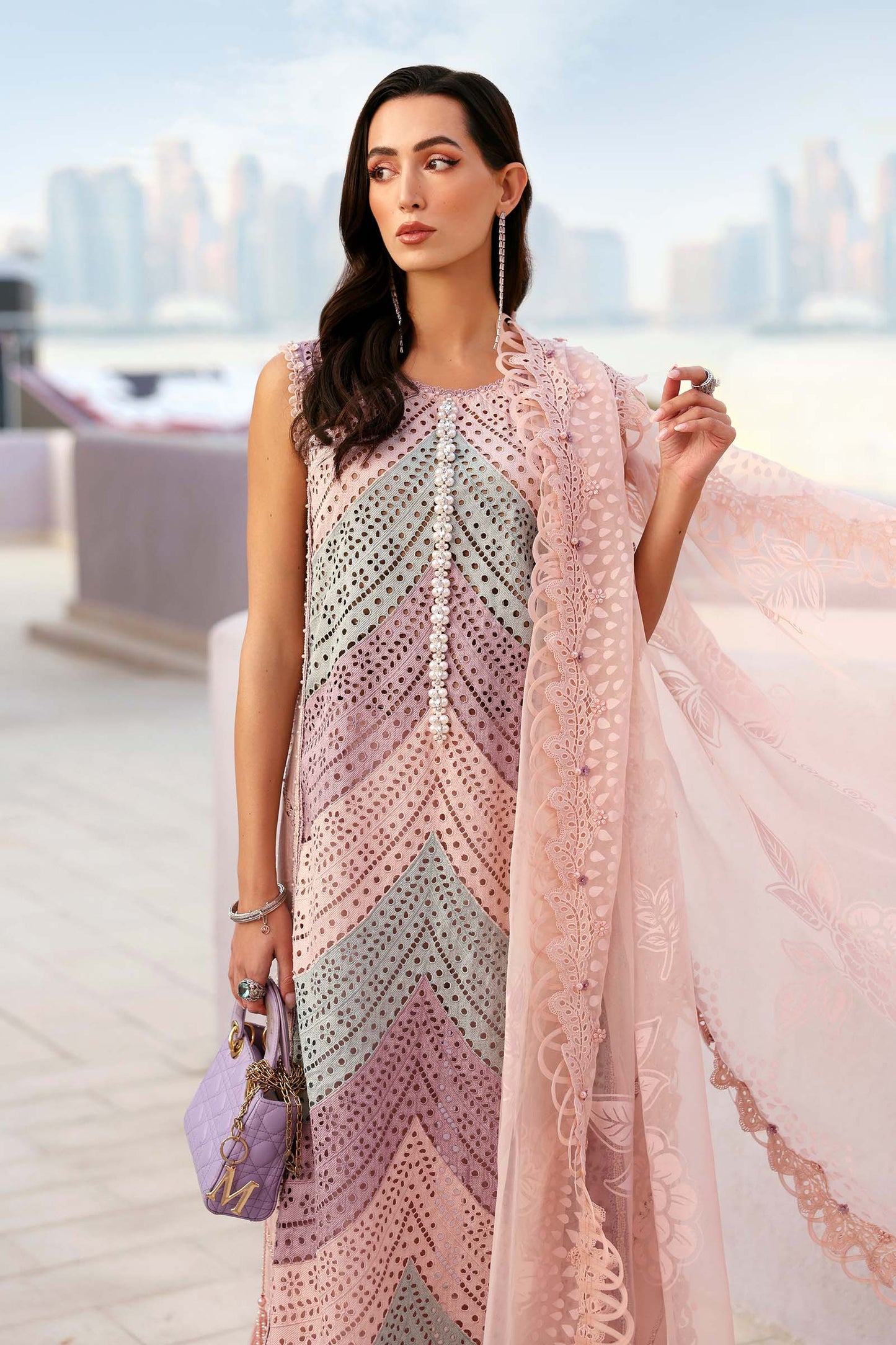 MARIA B LUXURY LAWN UNSTITCHED'26 | 12B