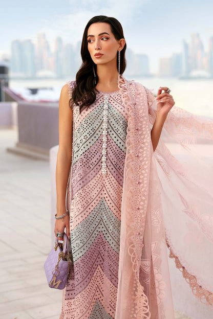 MARIA B LUXURY LAWN UNSTITCHED'26 | 12B