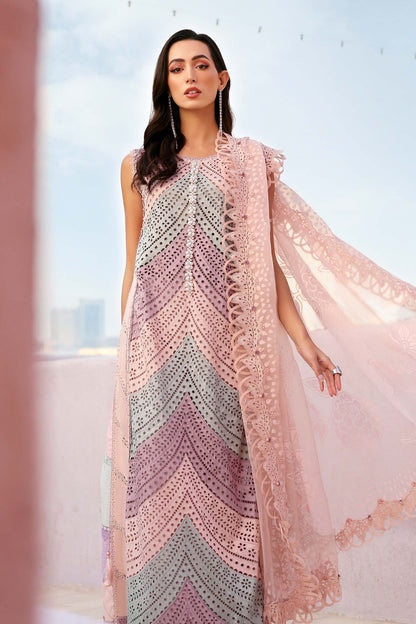 MARIA B LUXURY LAWN UNSTITCHED'26 | 12B