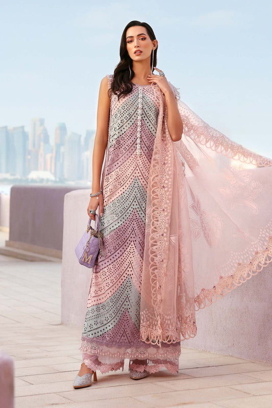 MARIA B LUXURY LAWN UNSTITCHED'26 | 12B