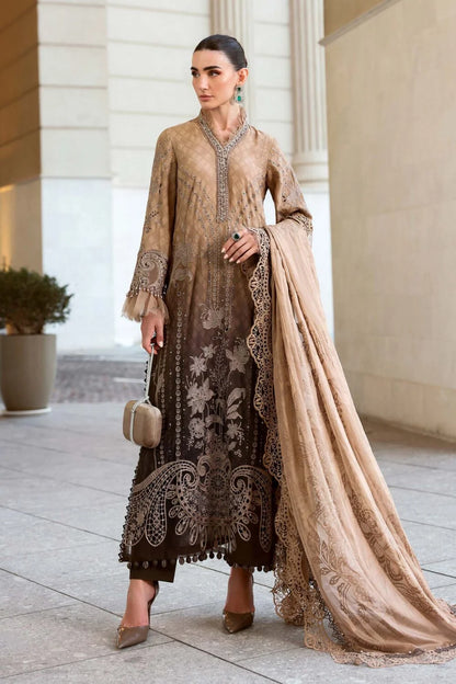 MARIA B LUXURY LAWN UNSTITCHED'26 | 1A