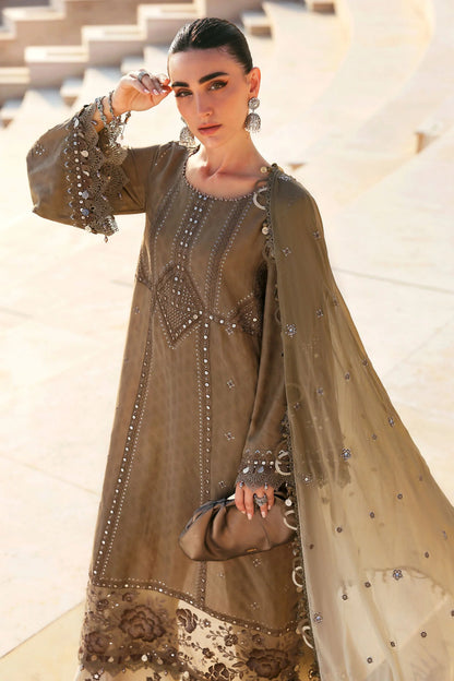 MARIA B LUXURY LAWN UNSTITCHED'26 | 2A