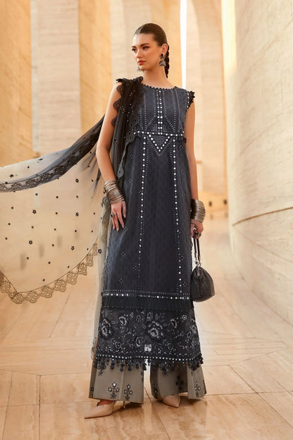 MARIA B LUXURY LAWN UNSTITCHED'26 | 2B