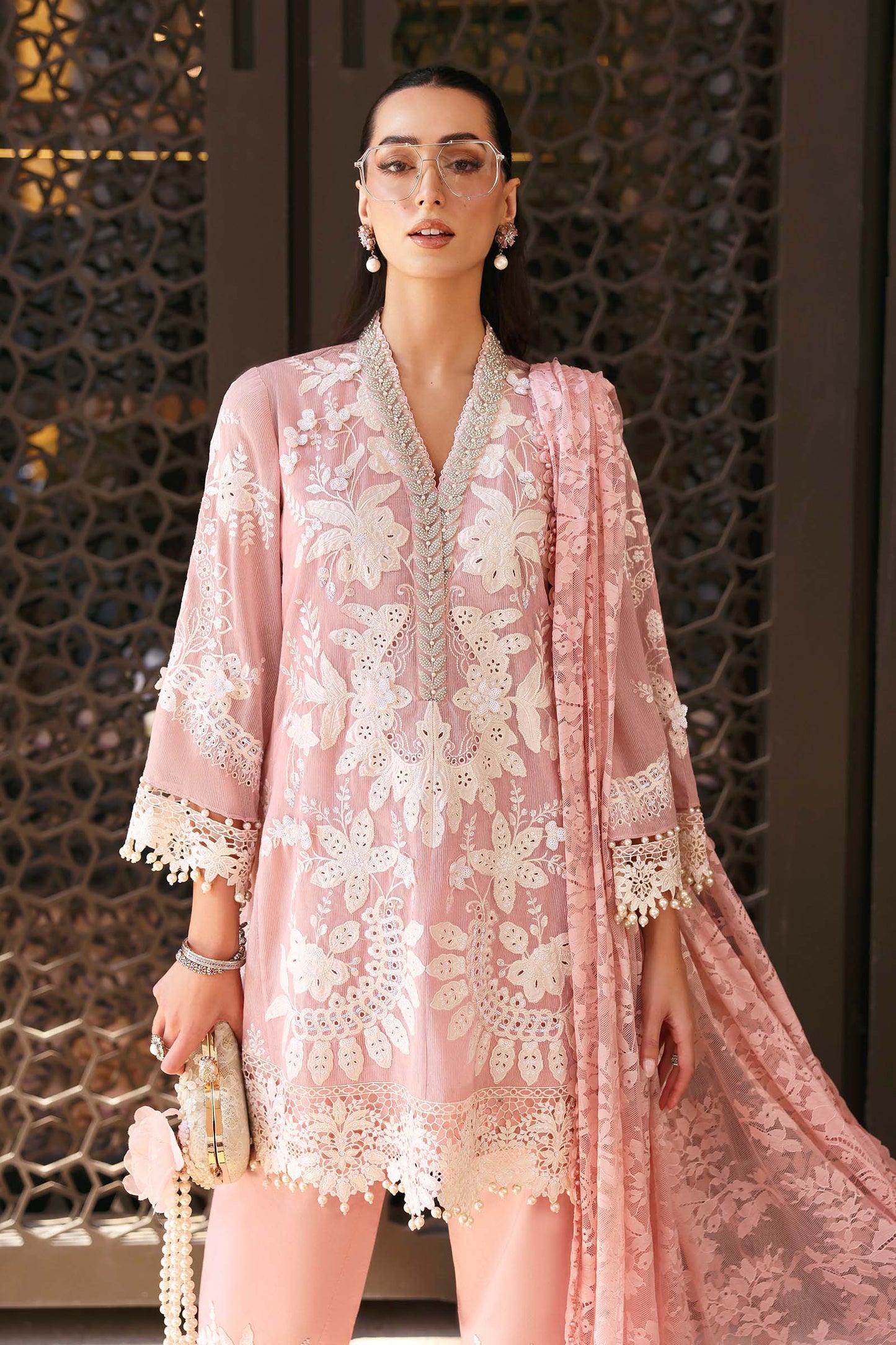 MARIA B LUXURY LAWN UNSTITCHED'26 | 3A