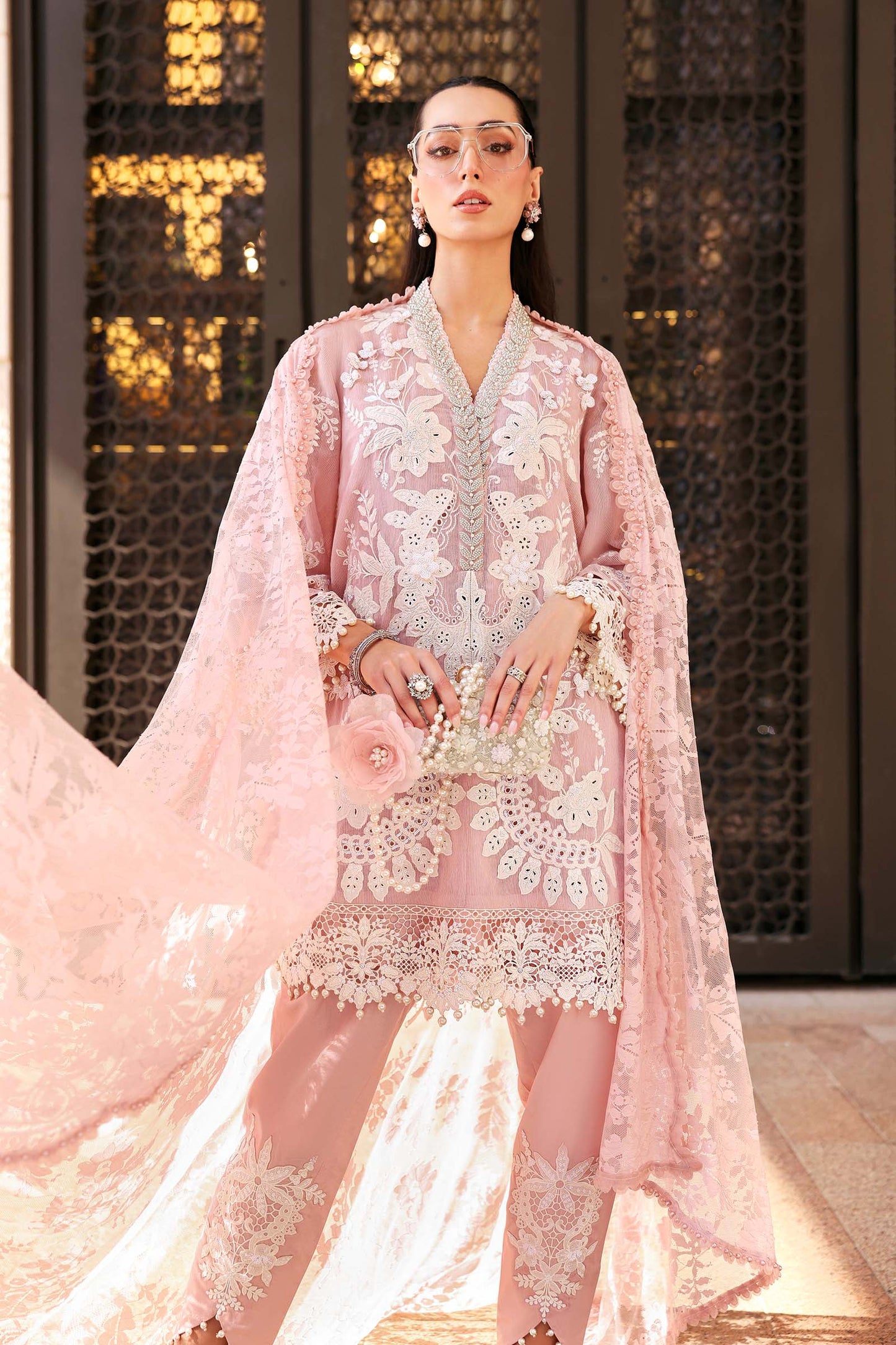 MARIA B LUXURY LAWN UNSTITCHED'26 | 3A