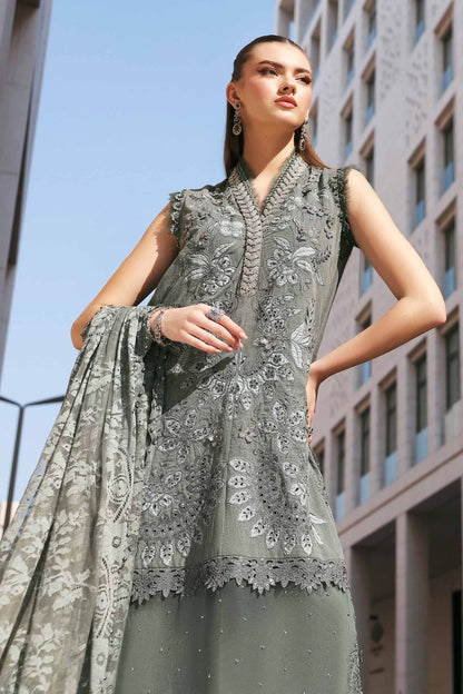 MARIA B LUXURY LAWN UNSTITCHED'26 | 3B