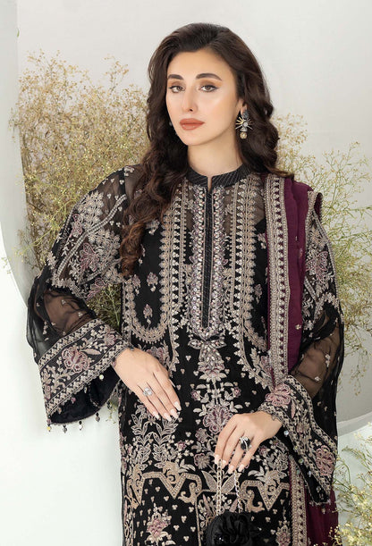 Adan's Libas Alyana Luxury Unstitched Chiffon Collection 2024 – 4003