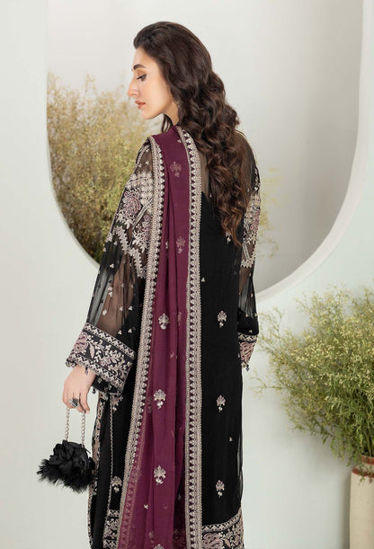 Adan's Libas Alyana Luxury Unstitched Chiffon Collection 2024 – 4003