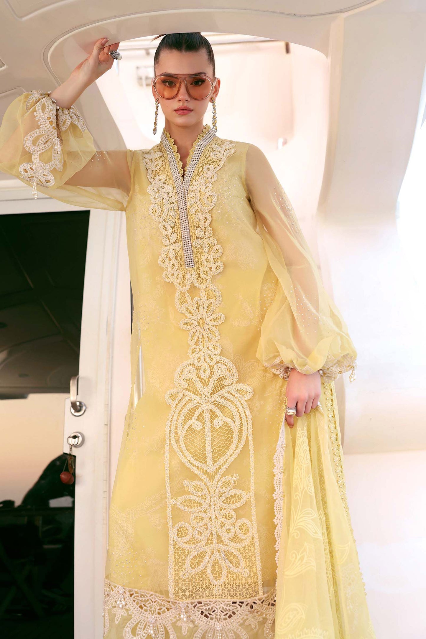 MARIA B LUXURY LAWN UNSTITCHED'26 | 4A
