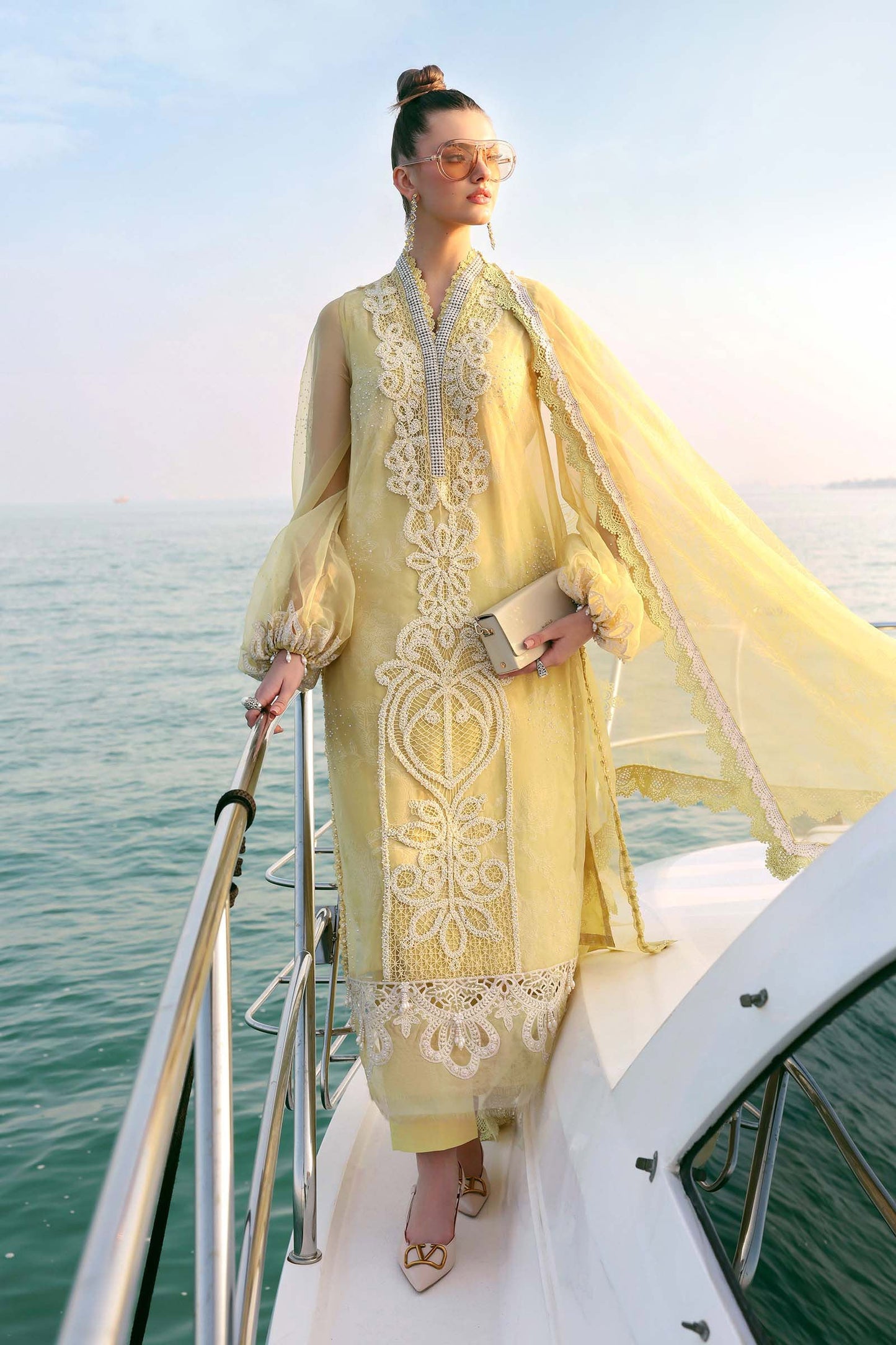 MARIA B LUXURY LAWN UNSTITCHED'26 | 4A