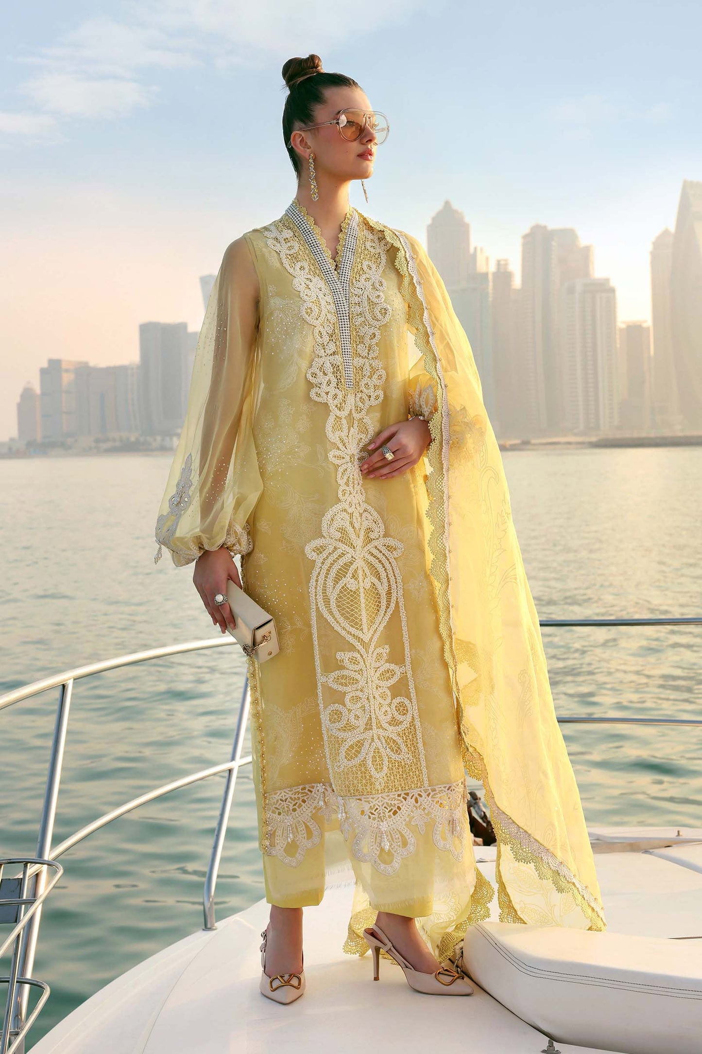 MARIA B LUXURY LAWN UNSTITCHED'26 | 4A