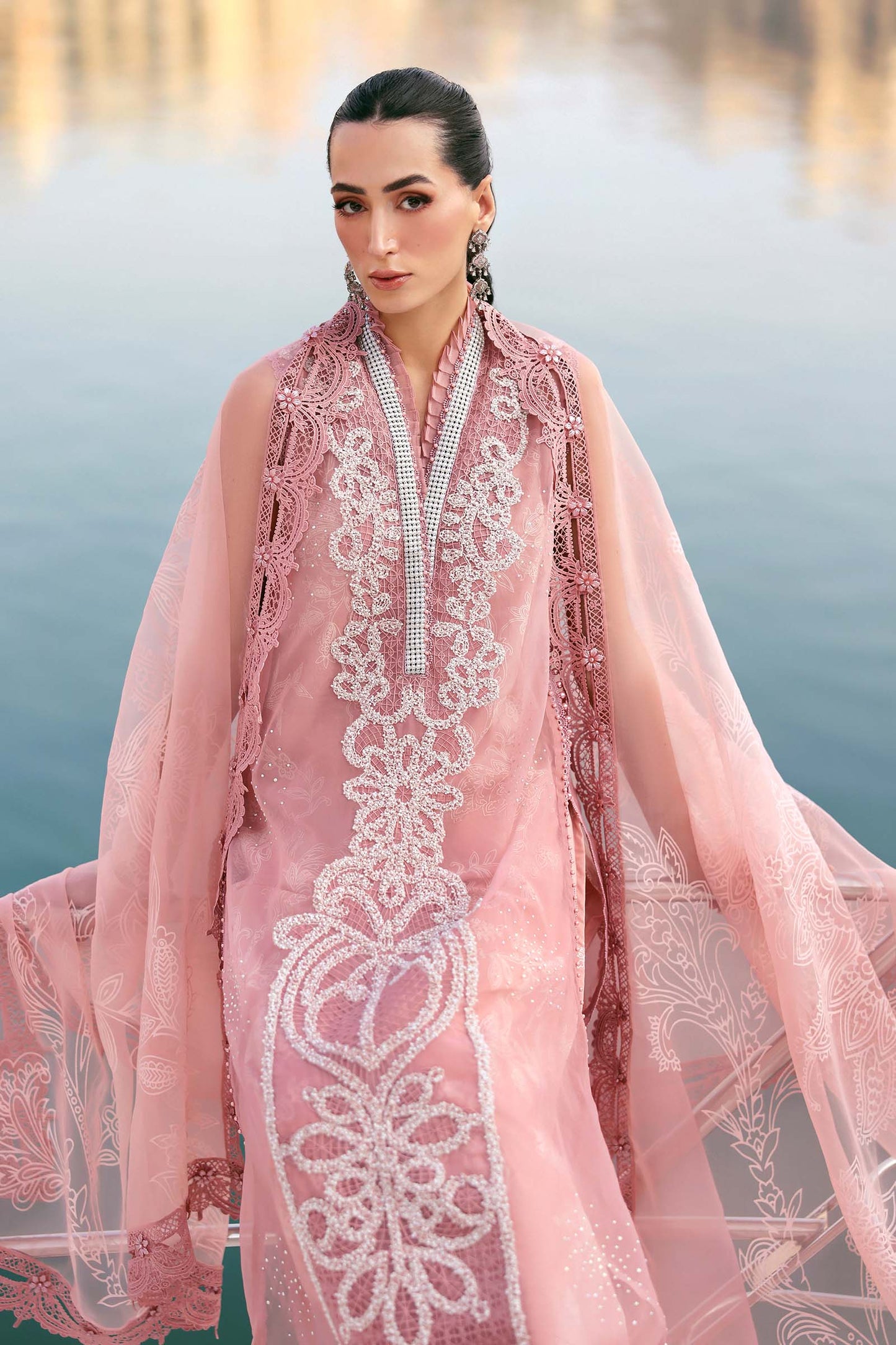 MARIA B LUXURY LAWN UNSTITCHED'26 | 4B