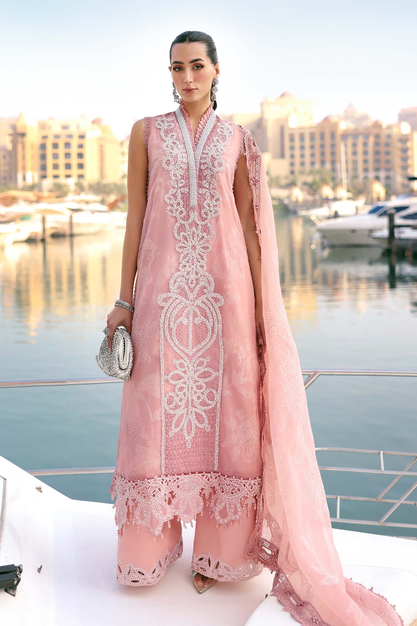 MARIA B LUXURY LAWN UNSTITCHED'26 | 4B