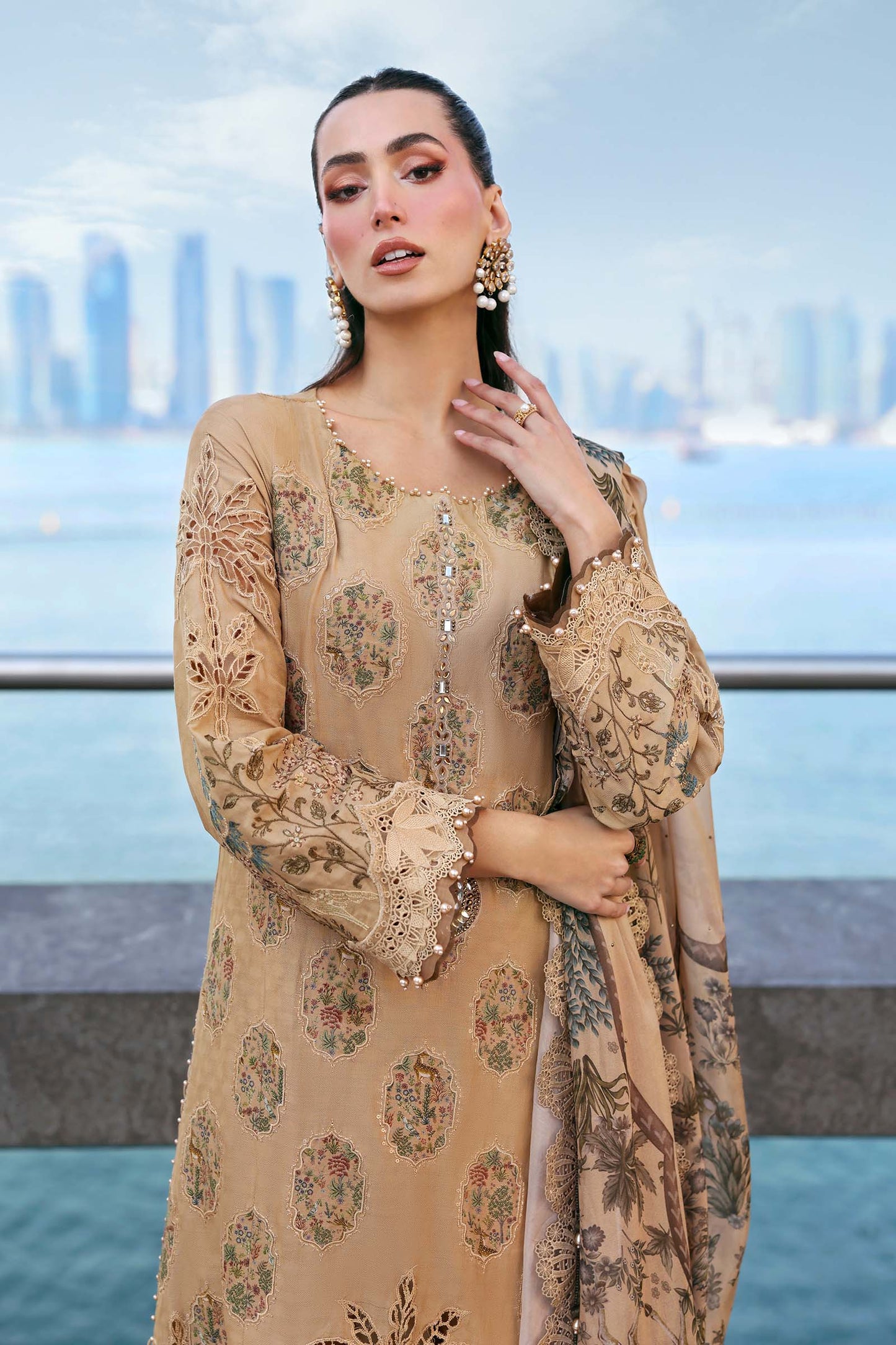 MARIA B LUXURY LAWN UNSTITCHED'26 | 5A