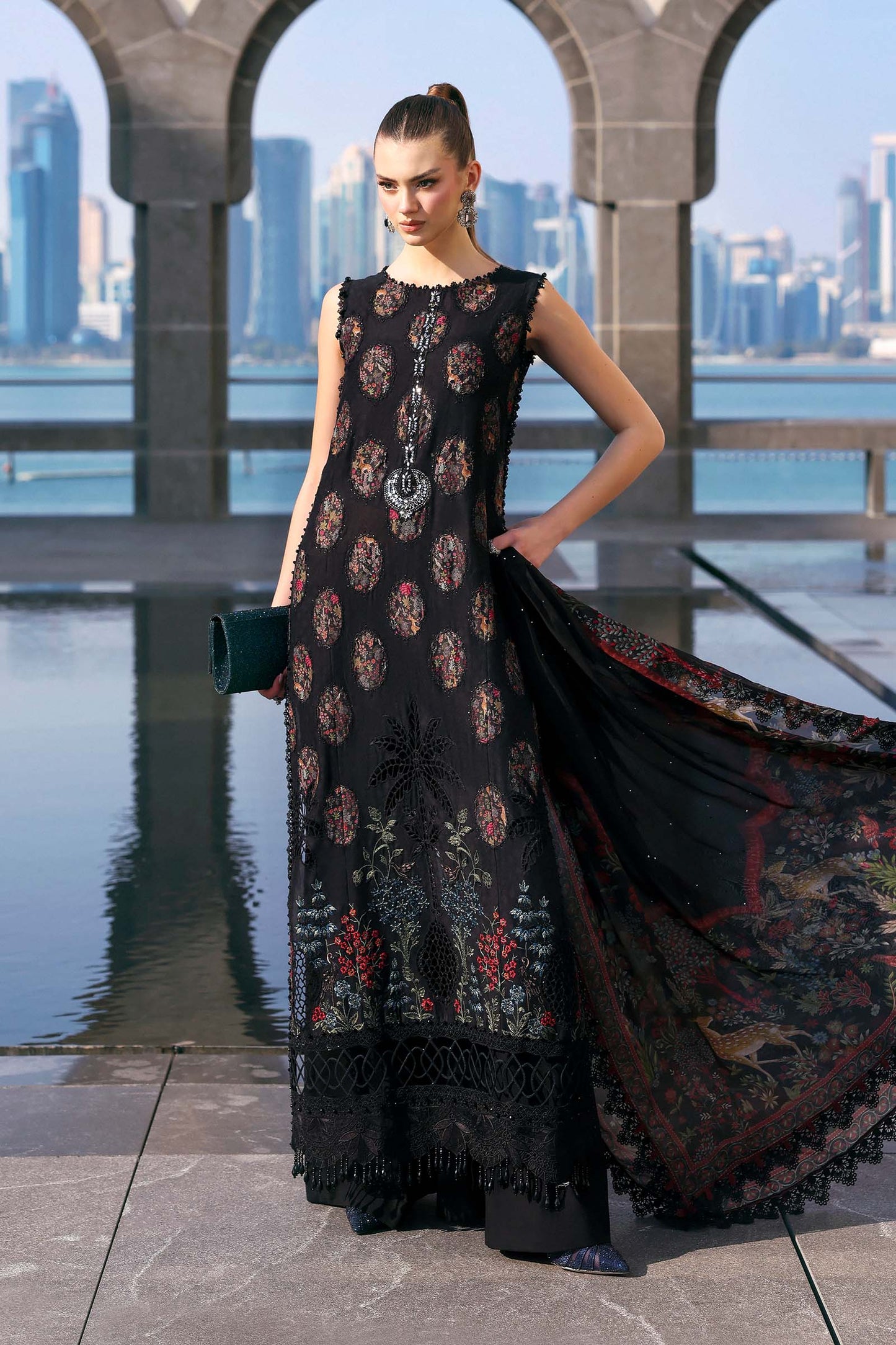 MARIA B LUXURY LAWN UNSTITCHED'26 | 5B