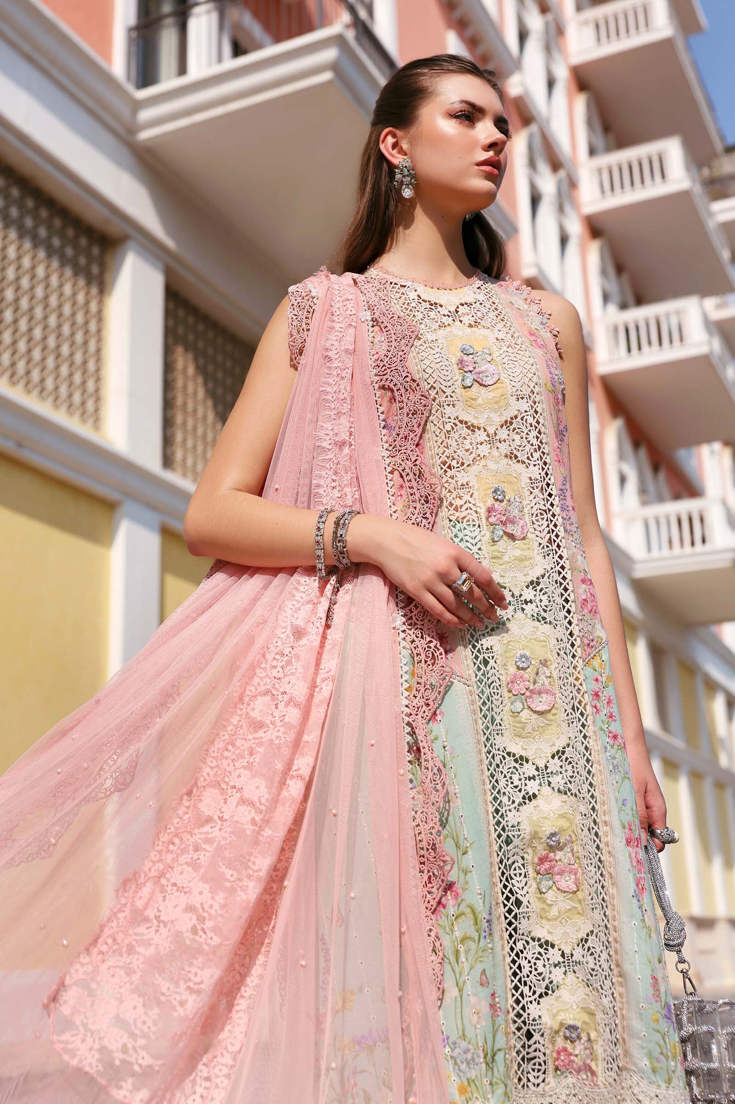 MARIA B LUXURY LAWN UNSTITCHED'26 | 6A