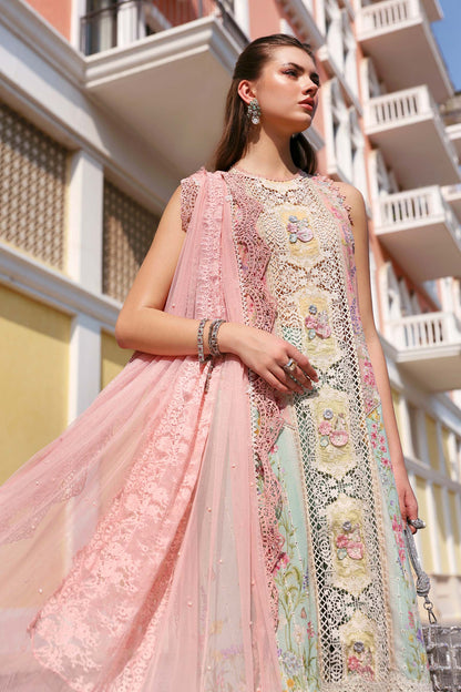 MARIA B LUXURY LAWN UNSTITCHED'26 | 6A