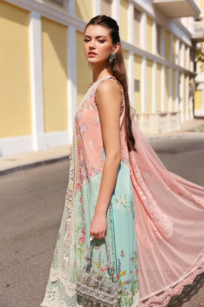 MARIA B LUXURY LAWN UNSTITCHED'26 | 6A