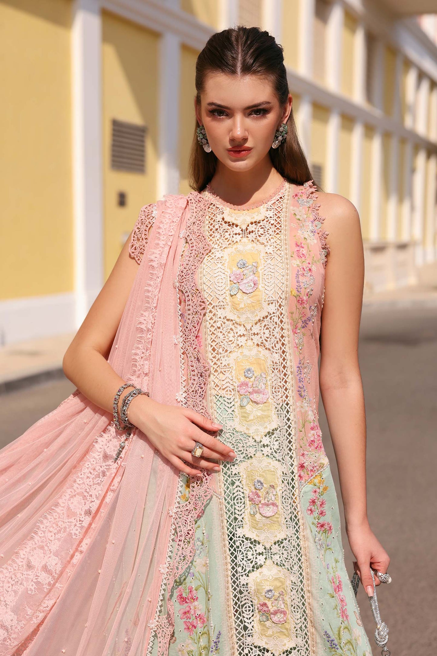 MARIA B LUXURY LAWN UNSTITCHED'26 | 6A
