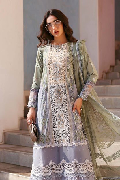 MARIA B LUXURY LAWN UNSTITCHED'26 | 6B